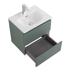 BelBagno Тумба с раковиной Kraft 39-50 подвесная Еловый матовый с раковиной BB-8099-3-50 – фотография-8